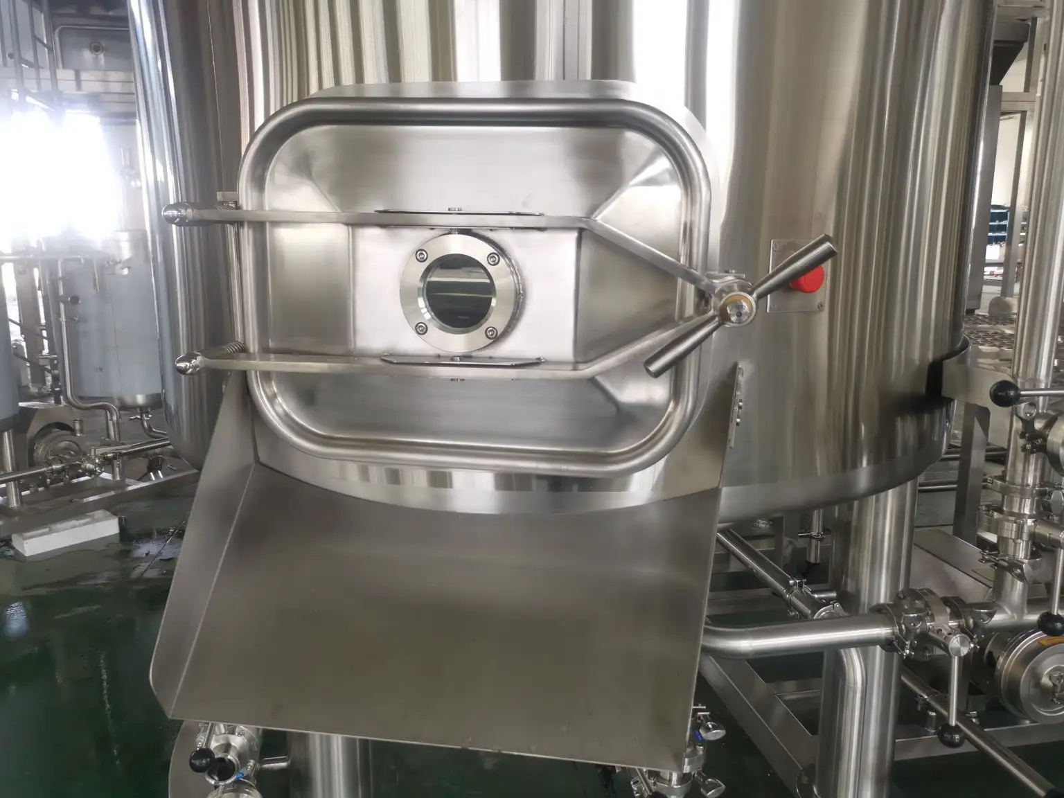 1000L commercial stainless steel brew kettle beer brewing system