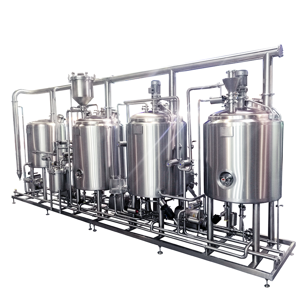 1000L commercial stainless steel brew kettle beer brewing system